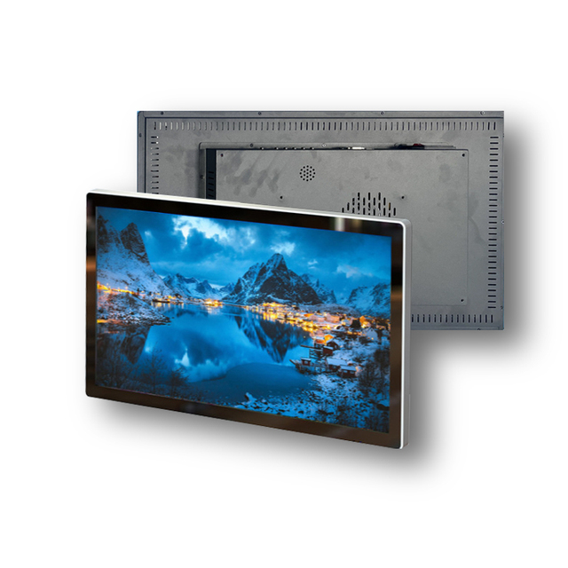 AG Glass 27 Inch 1080p IPS LCD Panel Capacitive Touch Screen Sunlight Readable Display Shopping Mall Android Monitor SDK Support