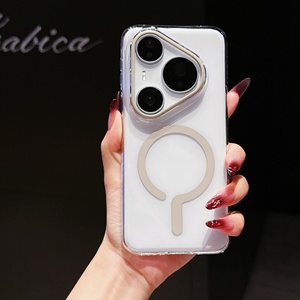 เคสโทรศัพท์มือถือแบบใสกันกระแทกบางเฉียบ ป้องกัน 360 องศา พร้อมเลนส์แม่เหล็ก สำหรับ Huawei Pura 80 Ultra - Product Image 3
