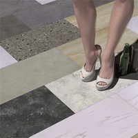 Plancher rigide SPC à système de clic, facile à poser soi-même, imperméable et résistant à l'usure