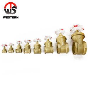 Brass Rèn Cơ Thể Đồng Màu Sơn Loại Đỏ-Trắng Nhôm Xử Lý Van Cổng - Product Image 6