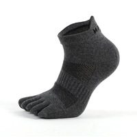 Chaussettes à cinq doigts Chaussettes en coton d'automne pour hommes Chaussettes de sport de plein air