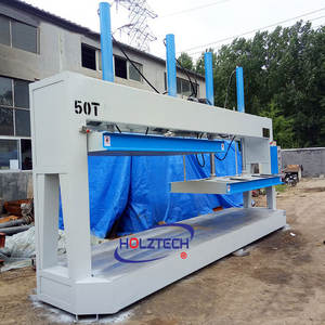 Holztech pannello di legno macchina industriale 50 Ton idraulico pressa a freddo per venatura di legno - Product Image 3
