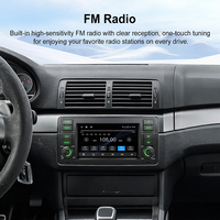 Lecteur multimédia de voiture Rhythm pour BMW E46 M3 2000-2006, écran tactile HD, commande au volant, USB, AUX, FM, RDS, système audio