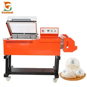 BFS3028 Hot Sale 2 in 1 Sleeve Tunnel Case Tool Toiletries Strip Plastic Packaging Pof Film Seal Cutting Shrink Wrapping Machine