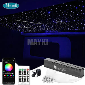 Lumière d'étoile <span class=keywords><strong>filante</strong></span> pour toit de voiture Illuminateur de lumière de météore pour plafond de voiture Contrôle APP Lumière d'étoile <span class=keywords><strong>filante</strong></span> Lumières à fibre optique - Product Image 2