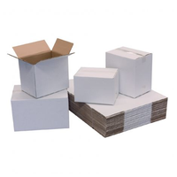 Boîte en carton ondulé simple paroi kraft brun pour l'expédition, l'emballage, la vente en gros, le fabricant, le fournisseur, l'exportation