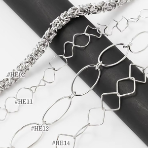 Byzantine Bamboo <b>Handmade</b> 925 <b>Silver</b> Jewelry <b>Necklace</b> Sri Lanka Factory Direct Fashion Chains Wholesale - Product Image 1