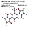 Additif caoutchouc double fonction BMI-7000, agent auxiliaire chimique, poudre à 99% de pureté, agent de durcissement, retardateur de combustion pour peroxyde