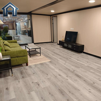 Villa de luxe préfabriquée en conteneur d'acier extensible 20FT 30FT 40FT avec salle de bain et cuisine, installation rapide