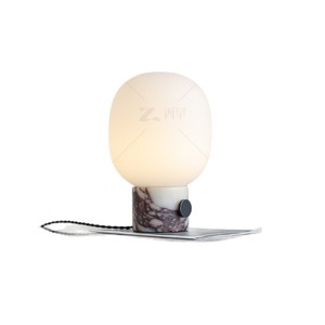 <b>Table</b> <b>Lamp</b> With Touch Control E27 Led Bulb <b>Base</b> Marble <b>Base</b> For Bedroom Bedside Use - Product Image 3