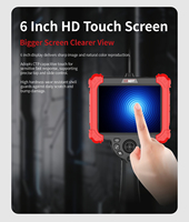 Nuevo Producto 360 °   Endoscopio Industrial y Automotriz Articulado de 6mm 4mm 2m IP67 para Inspección NDT de Cilindros de Motor