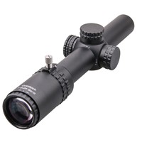 Lunette de tir Vector Optics Grimlock 1-6x24SFP GenII en aluminium, tube monocylindre de 30 mm, longue distance d'observation (LPVO)