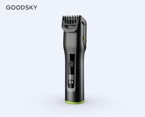 GOODSKY Tondeuse à Barbe Électrique Professionnelle Rechargeable avec Écran LED, Guides Ajustables, pour Homme - Product Image 2