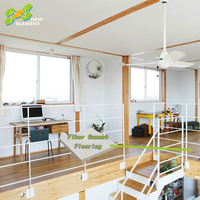 Revêtement mural intérieur et extérieur écologique et durable, également pour les sols, en composite de fibres-ciment, plancher surélevé imperméable