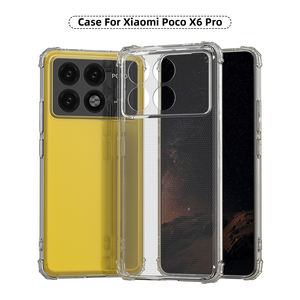 Pour <span class=keywords><strong>Poco</strong></span> X6 Pro 5G/K70E étui clair, 4 coins renforcés d'absorption des chocs couverture de téléphone portable en TPU souple pour Xiaomi <span class=keywords><strong>Poco</strong></span> X6 Pro 5G - Product Image 2