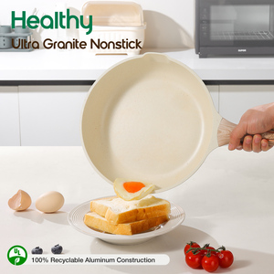 Sartén Antiadherente Moderna con Tapa <span class=keywords><strong>de</strong></span> Vidrio, Revestimiento <span class=keywords><strong>de</strong></span> <span class=keywords><strong>Granito</strong></span>, Utensilios <span class=keywords><strong>de</strong></span> <span class=keywords><strong>Cocina</strong></span> <span class=keywords><strong>de</strong></span> Piedra Saludables, Sartén <span class=keywords><strong>de</strong></span> Chef, Libre <span class=keywords><strong>de</strong></span> PFOA, Wok Antiadherente - Product Image 5