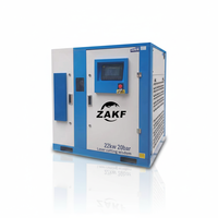 Compresseur d'air à vis industriel ZAKF à haute efficacité énergétique PM VSD 30HP 22KW 20Bar 290psi pour la découpe laser