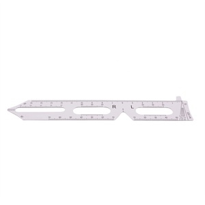 Diseño <span class=keywords><strong>de</strong></span> <span class=keywords><strong>moda</strong></span> personalizado PVC Oftalmología regla pupilar distancia (PD) herramienta <span class=keywords><strong>de</strong></span> medición - Product Image 1