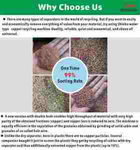 Máquina de reciclaje de chatarra de alambre de cobre multifunción Shinho <span class=keywords><strong>Mini</strong></span> granulador de cobre usado Reciclaje de trituración pequeña de cobre para la venta - Product Image 4