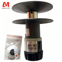 Poulie à vitesse variable en continu MIKIPULLEY AK-185-MAT-28N, poulie d'entraînement en fonte de 28 mm avec gorge de clavette, en stock