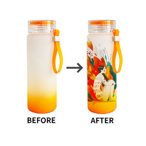 Gobelet à café à lait coloré 10 pièces sans BPA, tasses étanches, 17oz 500ml, pour impression par sublimation, pour cadeaux personnalisés - Product Image 3