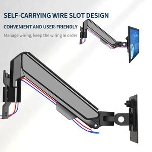 <span class=keywords><strong>Support</strong></span> d'écran <span class=keywords><strong>mural</strong></span> avec bras de moniteur d'air à ressort à gaz en aluminium pour ordinateurs et accessoires de 10 '-32' Produits en stock - Product Image 5