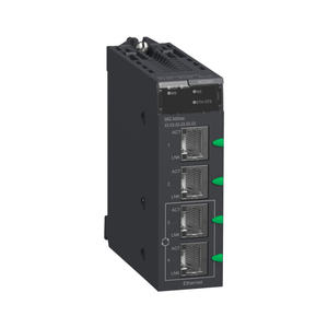 Module réseau Schneider Electric BMXNOC0401, Modicon M340, EtherNet/IP et Modbus/TCP, 4 ports RJ45 - Product Image 1
