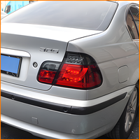 Feux arrière LED pour BMW E46 Série 3 Berline 2001-2004, lentille fumée, clignotants séquentiels dynamiques, ensemble de feux arrière, mise à niveau