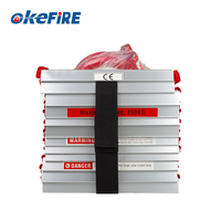 Okefire EN131 Échelle d'urgence en aluminium à deux étages portable 4M pliante