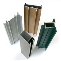 Profils en alliage d'aluminium série 6000 pour portes et fenêtres, extrusion de profil en T, certifiés ISO9001 CE AAMA