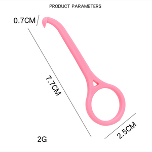 थोक पर्यावरण के अनुकूल बीपा मुक्त प्लास्टिक हुक दांत ब्रश हटाने उपकरण अदृश्य ऑर्थोडोन्टिक बीपा - Product Image 6