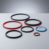 Joint torique FVMQ en fluorosilicone bleu et rouge de haute précision, haute élasticité, avec logo personnalisé OEM/ODM, prix usine, pour applications aérospatiales et de défense