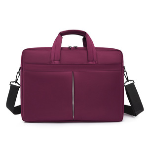 Sac à bandoulière pour ordinateur portable imperméable en Oxford, résistant aux chocs, pour les voyages d'affaires, messager, unisexe, 15,6 pouces, avec plusieurs poches - Product Image 1