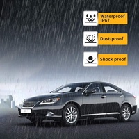 VLAND Nouveaux phares LED Lexus ES350 2006-2012 35W 12V Réflecteur ambre Ampoules D2H/H7/9005 (non incluses)