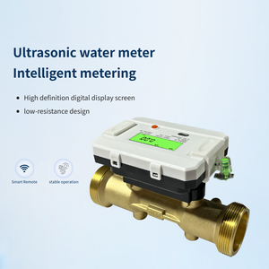 프리미엄 CE MID 인증 황동 초음파 수도 미터 칼로리미터 RS485 EN1434 표준 AMR DC24V 전원 공급 OEM - Product Image 6