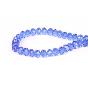 Perles de verre facettées rondes de 4 mm pour la fabrication de bijoux, collier en cristal DIY, bracelet, breloques pour femmes, accessoires artisanaux, 5 brins/lot - Product Image 5