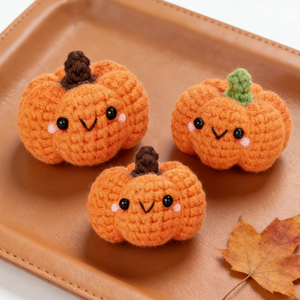 Kit de <span class=keywords><strong>Ganchillo</strong></span> <span class=keywords><strong>para</strong></span> <span class=keywords><strong>Principiantes</strong></span> Crochetta, Diseño de Calabaza de Halloween y Animales, Tutoriales en Video <span class=keywords><strong>Paso</strong></span> <span class=keywords><strong>a</strong></span> <span class=keywords><strong>Paso</strong></span>, Suministros <span class=keywords><strong>para</strong></span> Manualidades DIY, Paquete de 3 - Product Image 3