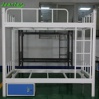 Luisante — lit superposé en métal, pour Loft, avec bureau, fabricant, rangement