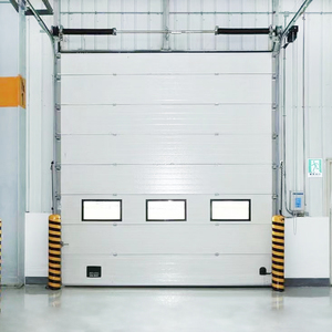 Automatisation de <span class=keywords><strong>porte</strong></span> industrielle de conception moderne pour des portes de <span class=keywords><strong>garage</strong></span> d'entrepôts avec la façade segmentée d'usine de finition de polymère - Product Image 3