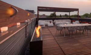 Fournisseurs de foyers extérieurs au gaz en acier corten - Product Image 3