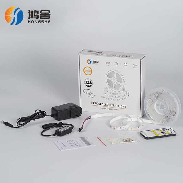 Factory Direct Sale Indoor Decoration Lighting Remote Control Flexible Led Strip Light