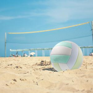 Di alta qualità blu coperta pallavolo Soft Touch PU e PVC palla dimensione 5 per adulti bambini uomini donne spiaggia o uso di intrattenimento - Product Image 2