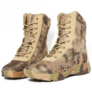 TSB07 Stock and Customized Outdoor Sports Hunting Camping <b>Hiking</b> Camouflage Tactical <b>Boots</b> - Product Image 5