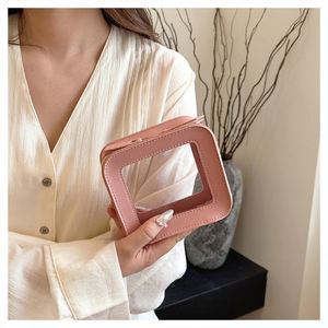 Customizable Stylish and Simple <b>Transparent</b> PVC Small Cosmetic Storage <b>Bag</b> - Product Image 3