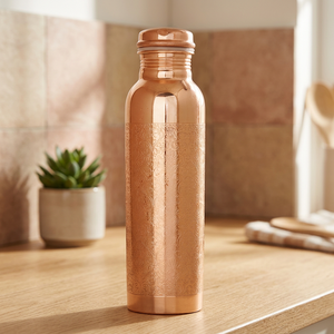 Botella de Agua de Cobre Puro Ecológica de Alta Calidad de 1000 ml con Función de Bebida Directa y Embalaje Premium - Product Image 3