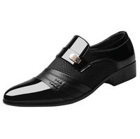 Nouvelles chaussures en cuir pour hommes, chaussures décontractées pour hommes, chaussures habillées pour affaires, grande taille, chaussures polyvalentes pour mariage