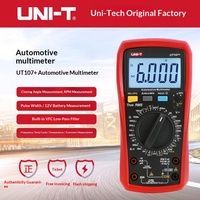 UNIT UT107+ Multimeter Digital Otomotif True RMS Pengukuran Tegangan Arus Resistansi Suhu dengan Fitur Auto Shutdown