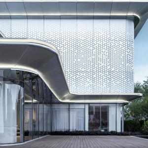 Revêtement mural en panneau d'aluminium série AA1100 Revêtement extérieur en aluminium durable et incombustible - Product Image 4