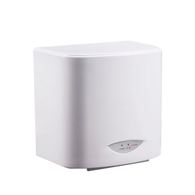 Commercial High Speed Jet Air Wall-Mounted Automatic Hand Dryer IPX1 Waterproof Contemporary Design for Hotel Household Use