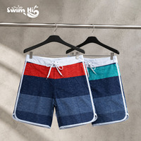 Shorts de plage pour hommes en marque privée, respirants, légers, pour le surf, 2 couleurs, avec poche